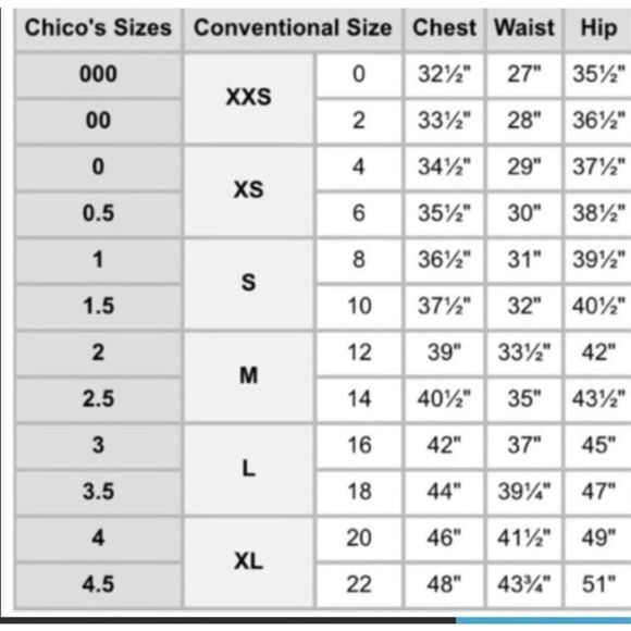 Chico’s size 3 (vanity size ) - Picture 16 of 16